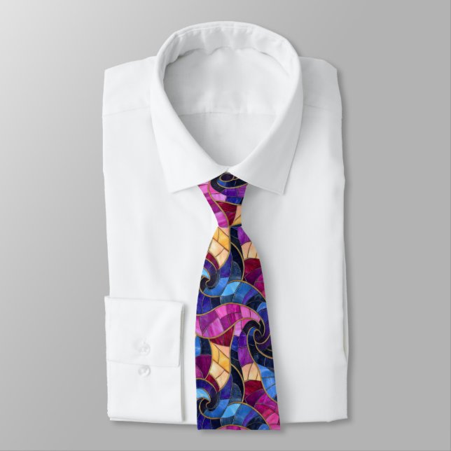 Mosaic Neck Tie Slips (Bunden)