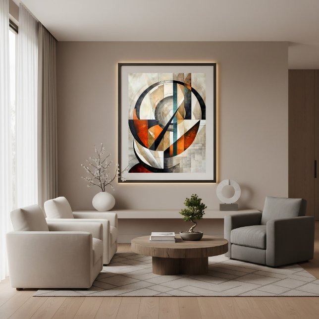 Mosaic of Time Canvastryck (Skapare uppladdad)