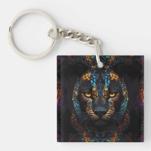 Mosaic Panther Art