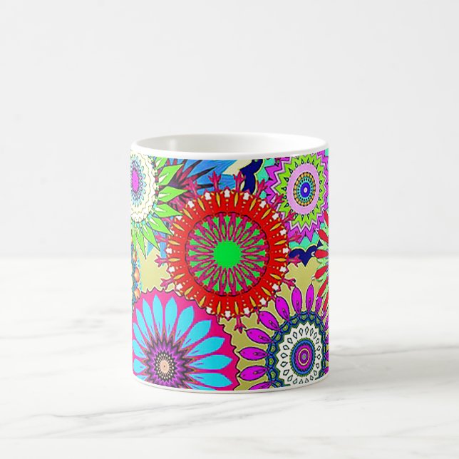 Mosaic Pinjul Kaffemugg (Center)
