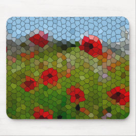 Mosaic Poppies i Land Garden Musmatta