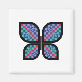 Mosaic Radiance Butterfly Magnet