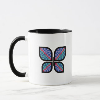 Mosaic Radiance Butterfly Mugg