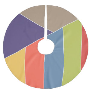 MOSAIC rand triangles färgad I + dina idéer Julgransmatta Borstad Polyester