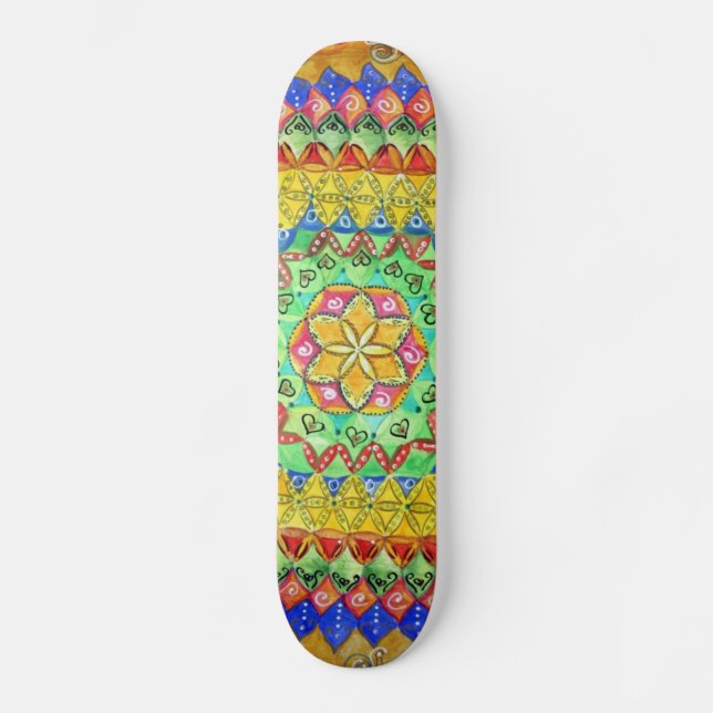 Mosaic Skateboard (Framsida)