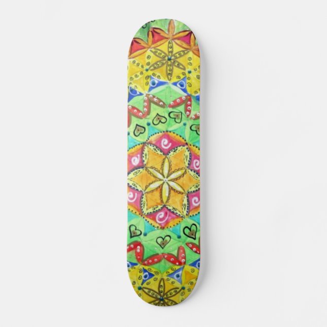 Mosaic Skateboard (Framsida)