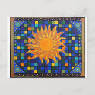 Mosaic Sol Vykort