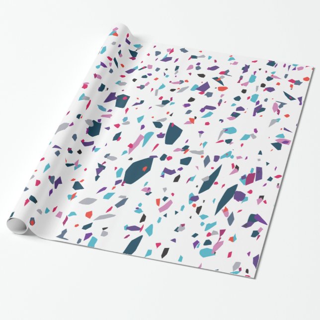 Mosaic sommar presentpapper (Utrullad)