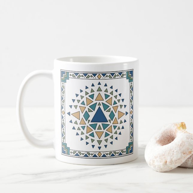 Mosaic Southwest Tile Kaffemugg (Med munk)