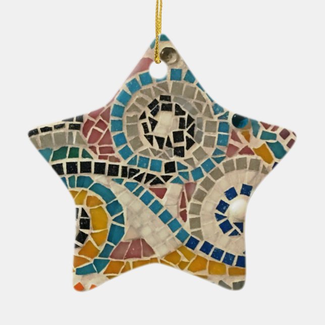 Mosaic Star Ornament (Framsidan)