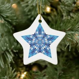 Mosaic Starburst Julgransprydnad Keramik