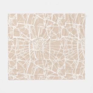 Mosaic Stollig Warm Neutralt Fleecefilt