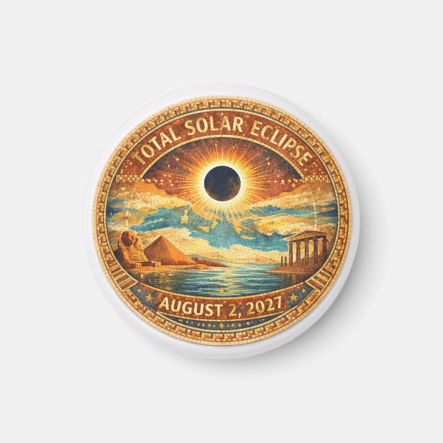 Mosaic Style 2027 Eclipse Magnet (Framsidan)