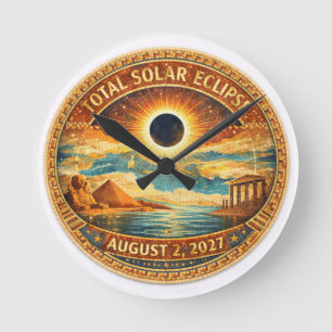 Mosaic Style 2027 Eclipse Rund Klocka