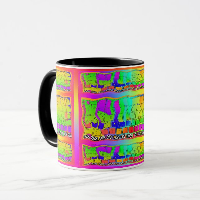 Mosaic Tangentbord Mugg (Framsida vänster)
