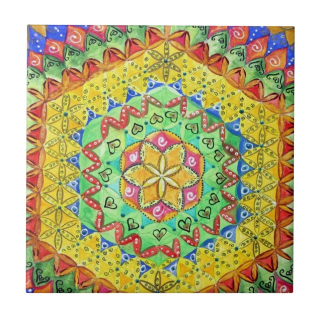 Mosaic Tile Kakelplatta (Framsidan)