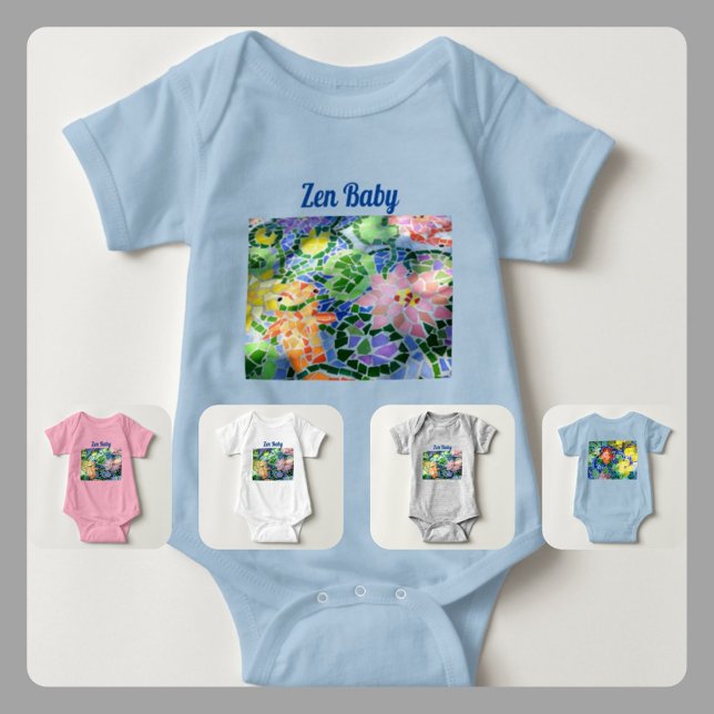 Mosaic Tile Koi Pond T Shirt (Skapare uppladdad)