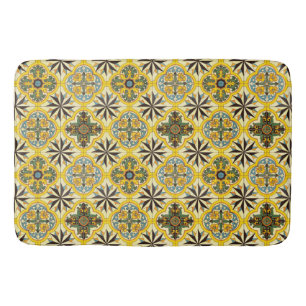 Mosaic Tile Mönster Bath Mat Badrumsmatta