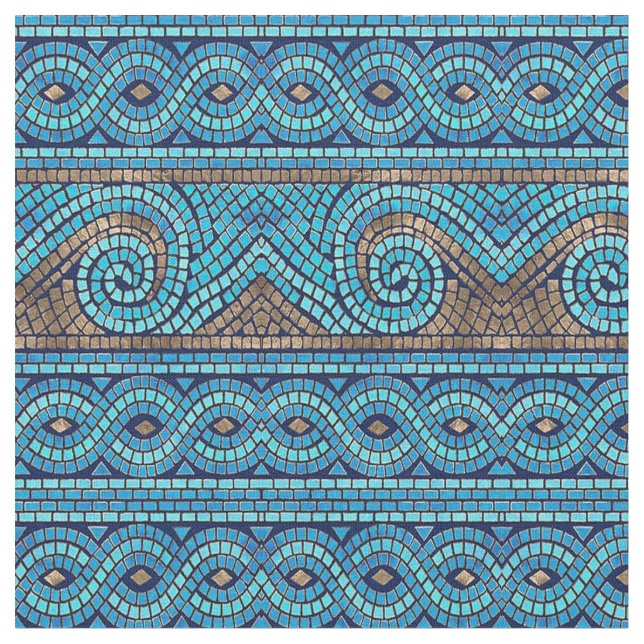 Mosaic Tyg (Närbild)