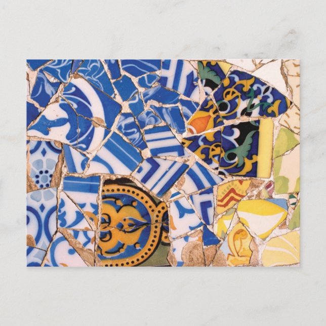 Mosaic-vykort nr 2 vykort (Framsida)