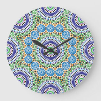 Mosaic Wall Clock Stor Klocka
