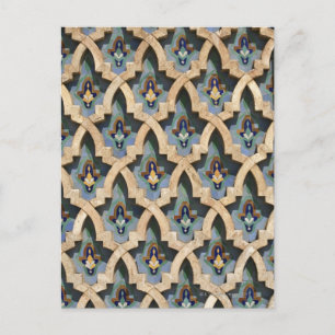 Mosaic Wall, Hassan II Mosque-Casablanca Vykort
