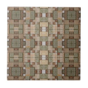 Mosaic Wood look Kakelplatta