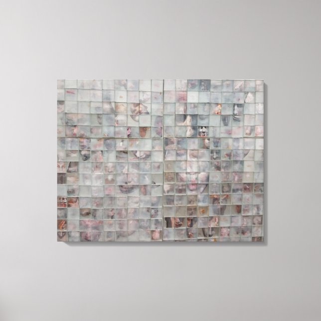 Mosaics konst canvastryck (Framsida)