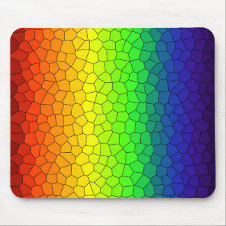 Mosaik Abstrakt Rainbow Design Musmatta