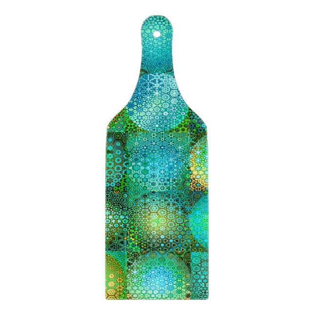 Mosaik av cirkulära former (Framsidan)