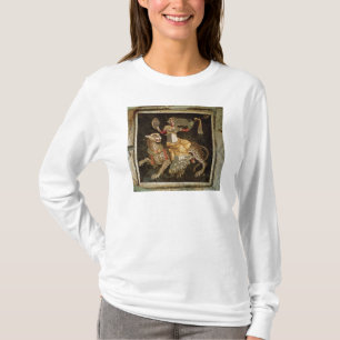 Mosaik av Dionysus som rider en ANNONS för Leopar T-shirt