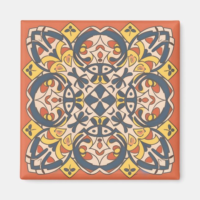 mosaik av granada magnet (Framsidan)