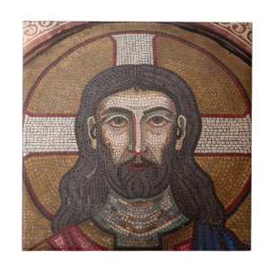 Mosaik av Jesus Kakelplatta