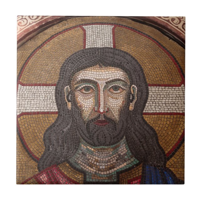 Mosaik av Jesus Kakelplatta (Framsidan)