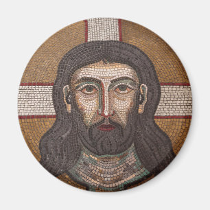 Mosaik av Jesus Magnet