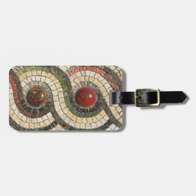 Mosaik Bagagebricka (Horisontell Framsida)