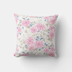 Mosaik, blommor kudde