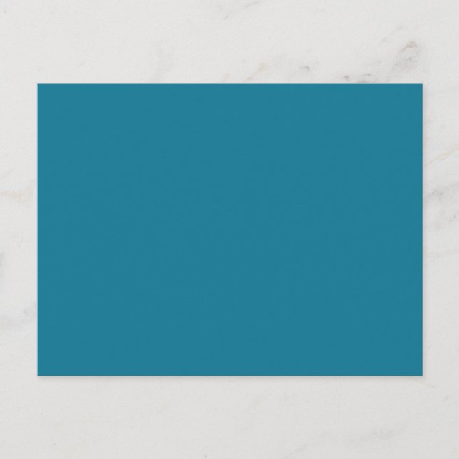 Mosaik Blue Pantone Solid Färg Vykort (Framsida)