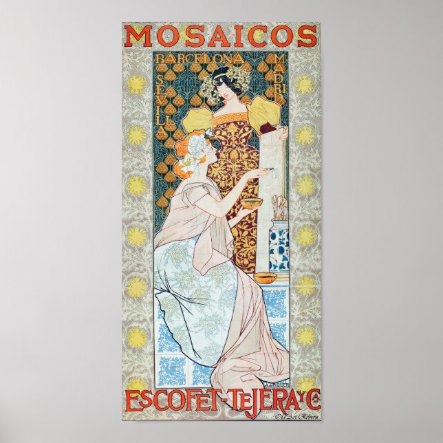 Mosaik Design Poster (Framsidan)