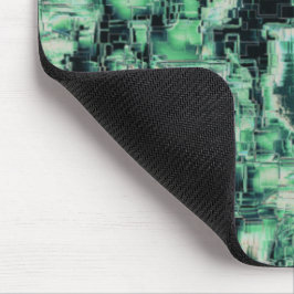 Mosaik för abstrakt av rustik grönt i nyans musmatta