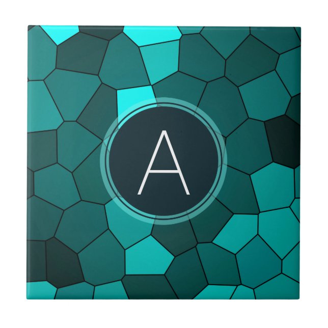 Mosaik för Aquakrickamålat glass Kakelplatta (Framsidan)