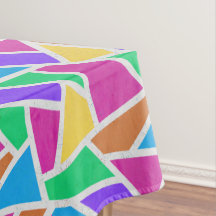 Mosaik för färg med ljus regnbåge