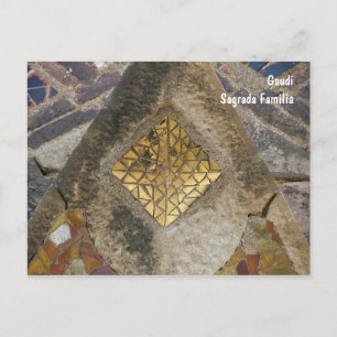 Mosaik från Sagrada Familia Vykort