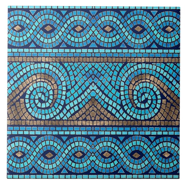 Mosaik Kakelplatta (Framsidan)