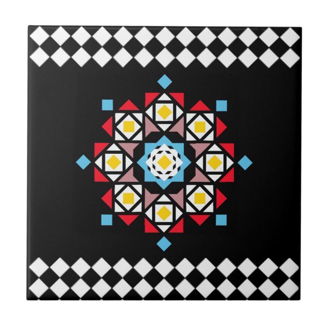 Mosaik Kakelplatta (Framsidan)