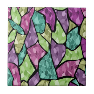 Mosaik kaleidoskop-abstrakt, modern kakelplatta