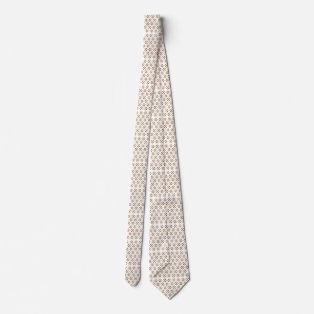 Mosaik korsmönster slips (Baksida)