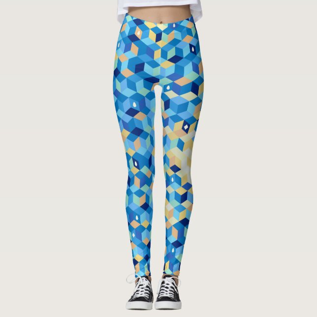 Mosaik Leggings (Framsida)