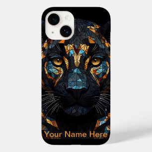 Mosaik Leopard Glasmosaik Porträtt