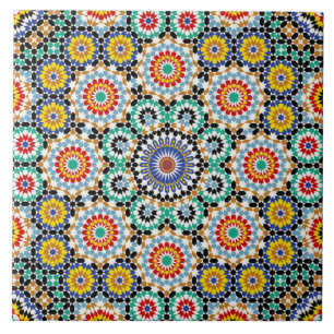 Mosaik Mönster Kakelplatta